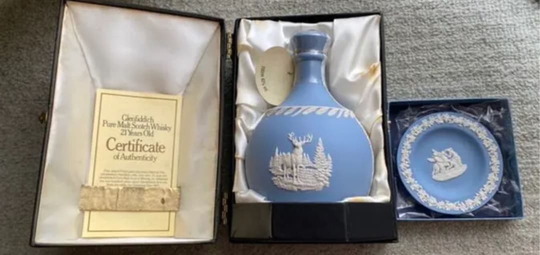 Glenfiddich  スコッチウイスキー お皿 セット