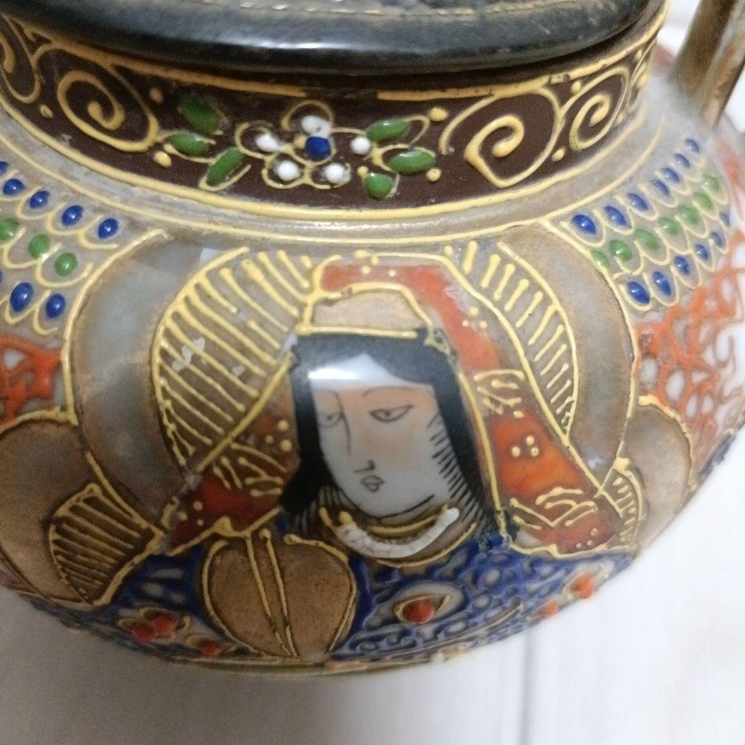 香炉　アンティーク　オールドジャパン　明治　昭和初期　三足