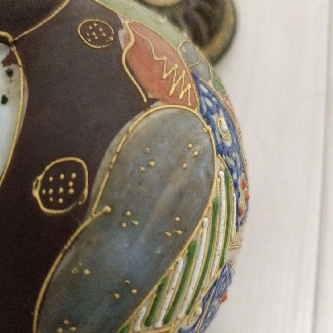 香炉　アンティーク　オールドジャパン　明治　昭和初期　三足