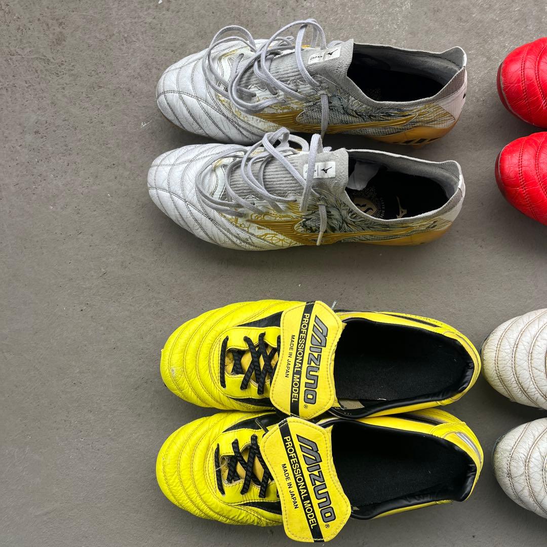 単品不可Mizuno モレリア　サッカーシューズ 4足まとめセット