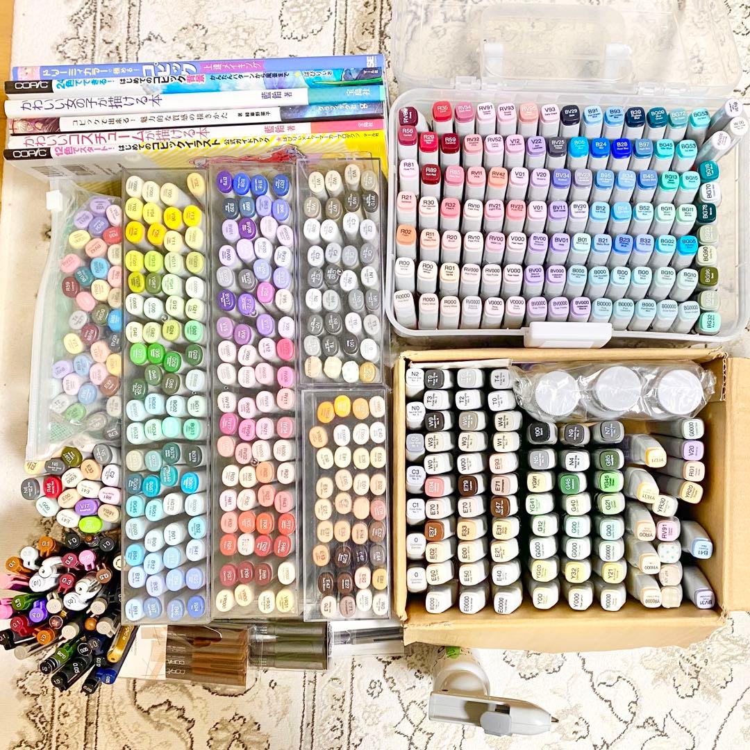 【美品】コピック スケッチ チャオ バリオスインク スターター セット 本 画材