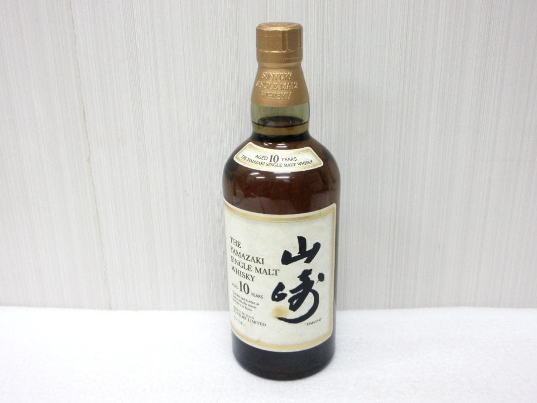 サントリー シングルモルト ウイスキー 山崎 10年 700ml