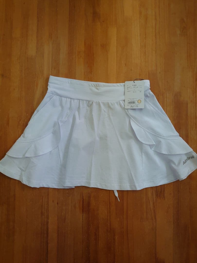 新品未使用　Admiral レディススコート　ATLA559 ホワイト　M