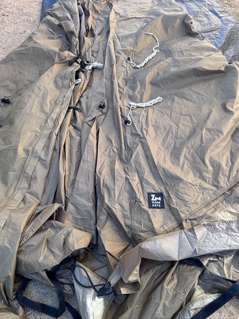 ZANE ARTS ゼクーl フットプリント付き