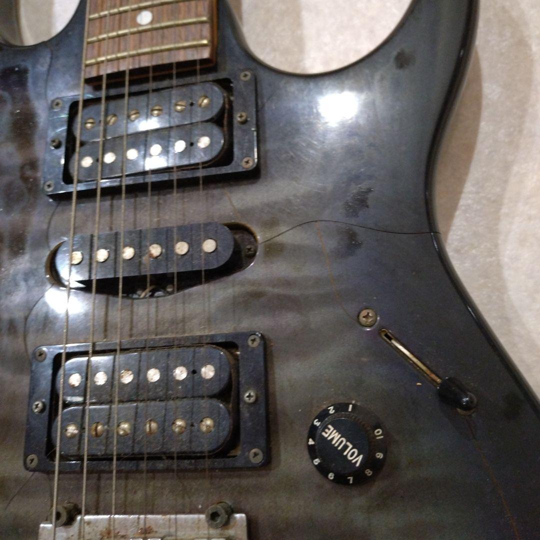 Ibanez エレキギター グラデーションブラック