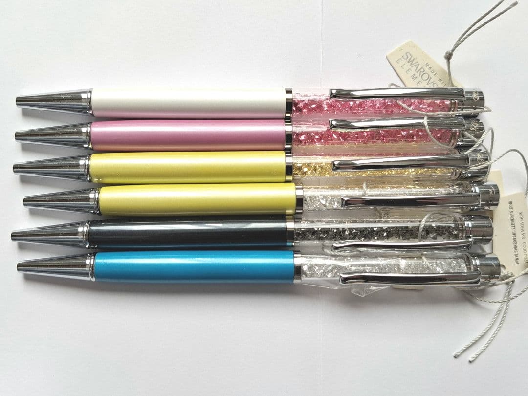 未使用　１４本セット　スワロフスキー　パリスビジュー　ボールペン
