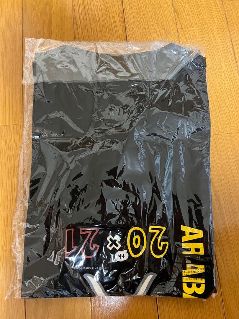 奈良美智のTシャツ(BLACK)2021