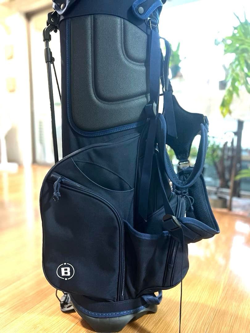 BRIEFING 1000D CR-4 ネイビー スタンドキャディバッグ 極美品