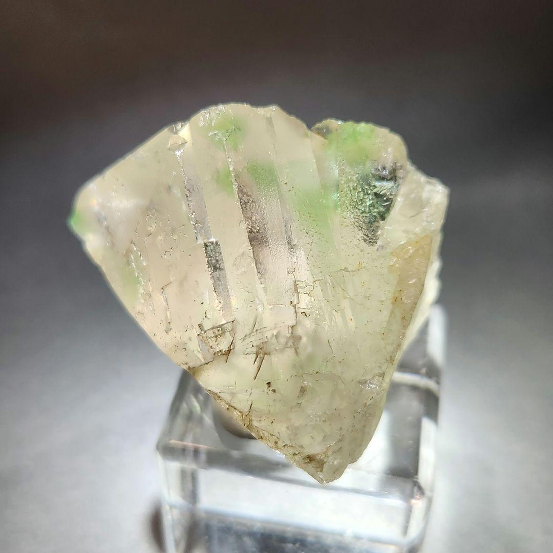 美品✨ほんのりピンク ペーニャブランカ産 フローライト原石