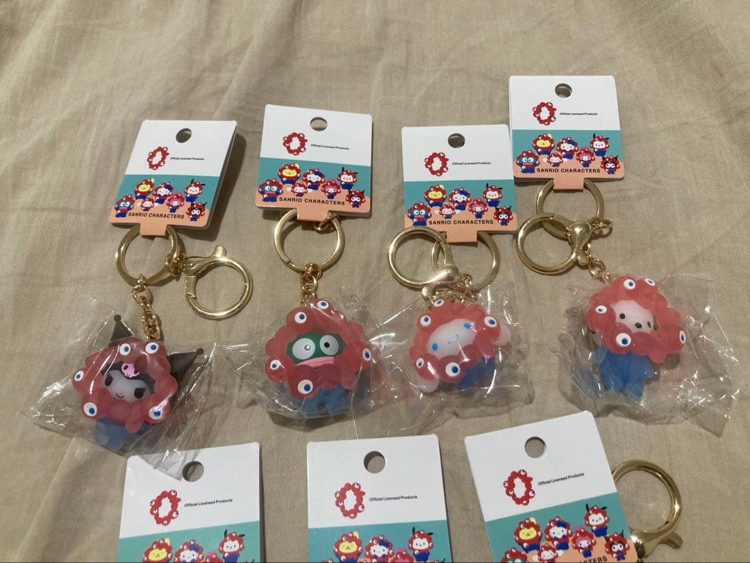 【新品未使用】サンリオ クリア ミャクミャク 7種　コンプリート 関西万博