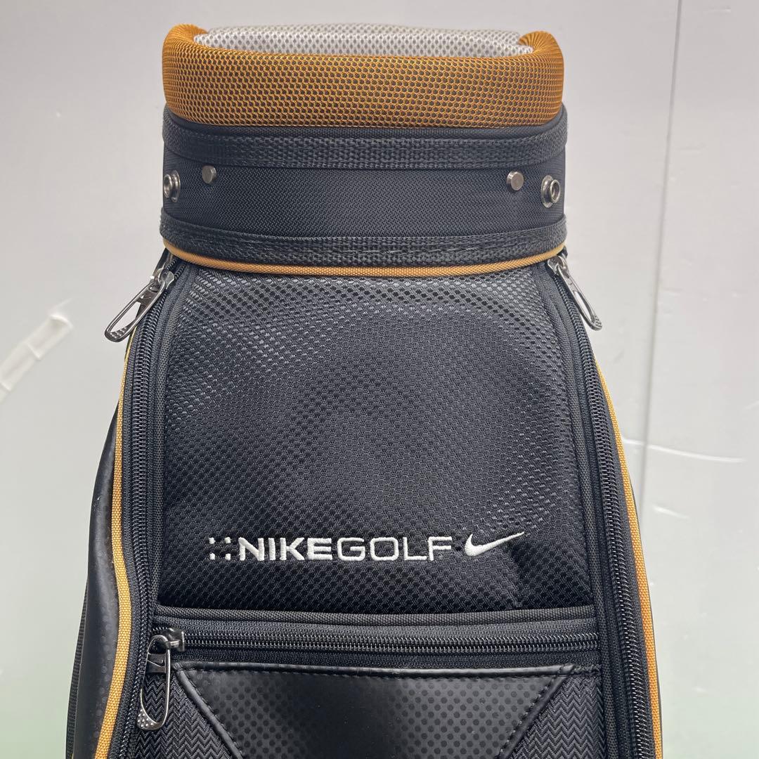 NIKE GOLF キャディバッグ 9インチ ゴルフバッグ 黒