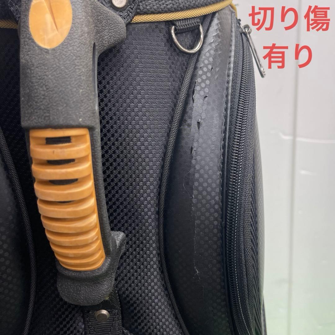 NIKE GOLF キャディバッグ 9インチ ゴルフバッグ 黒