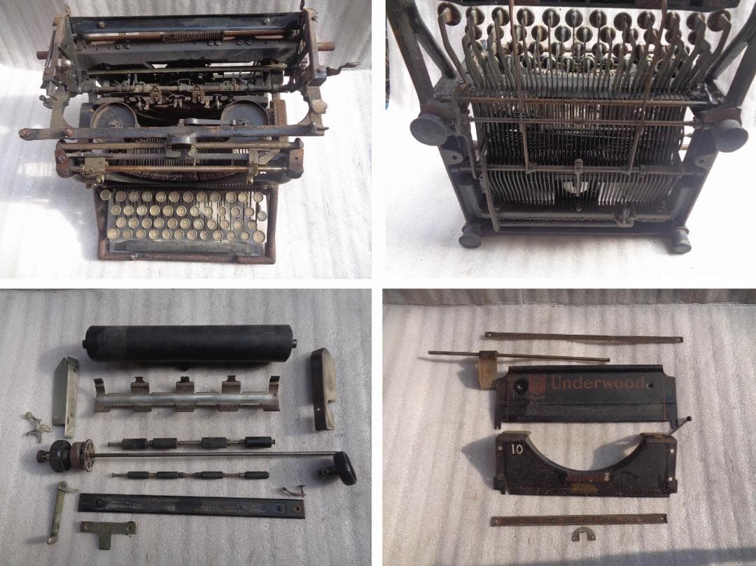 実働品　UNDERWOOD No.5 シカゴタイプライター　1930年製