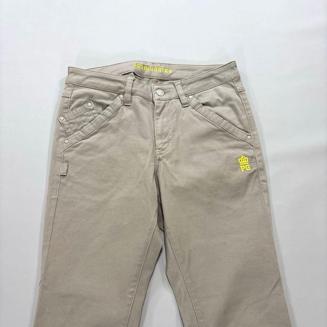 パーリーゲイツ　0/S ロングパンツ　グレージュ系　オールシーズン　レディース