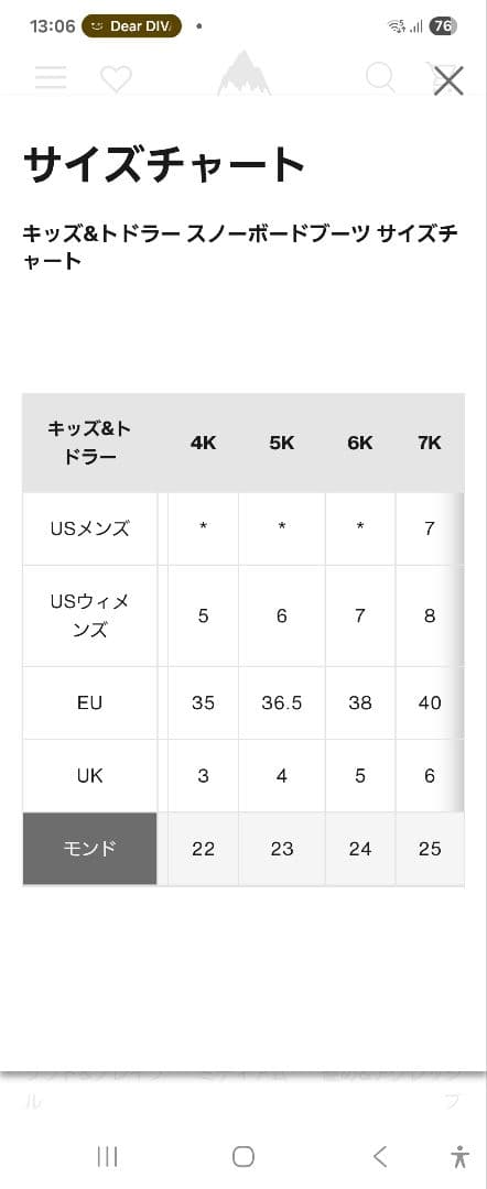 BURTON 子ども用スノーボードブーツ グレー