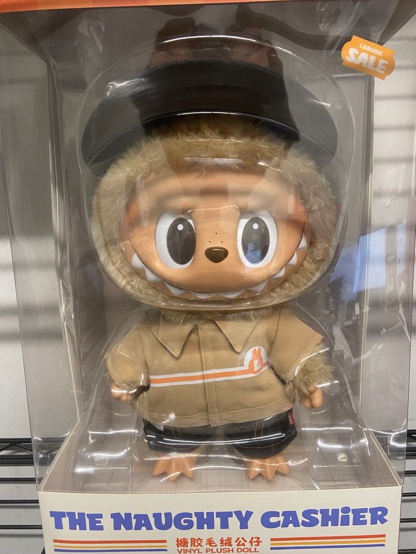 ぬいぐるみ POPMART The Naughty Cashier labubu