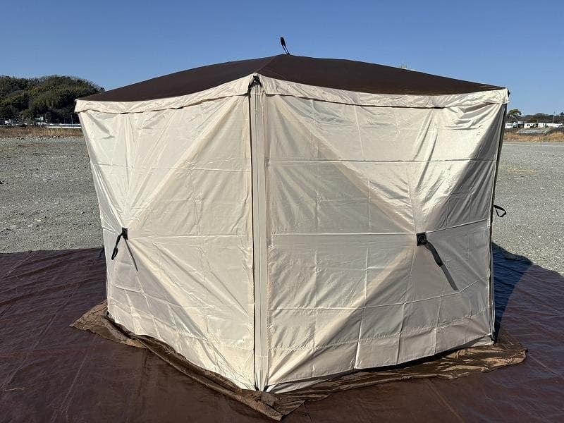 フリーライズ ハブスクリーンテント600 大型メッシュテント フルセット