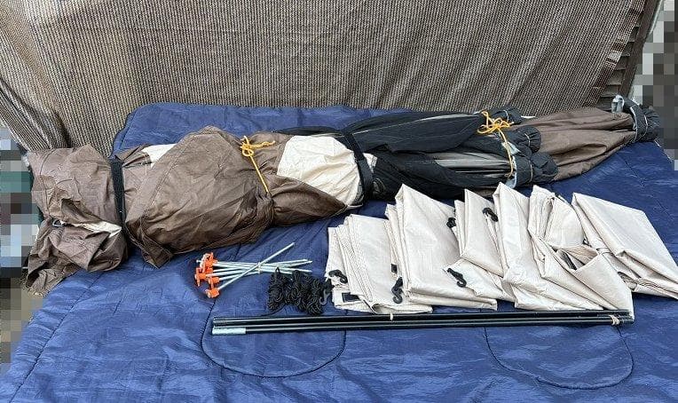 フリーライズ ハブスクリーンテント600 大型メッシュテント フルセット