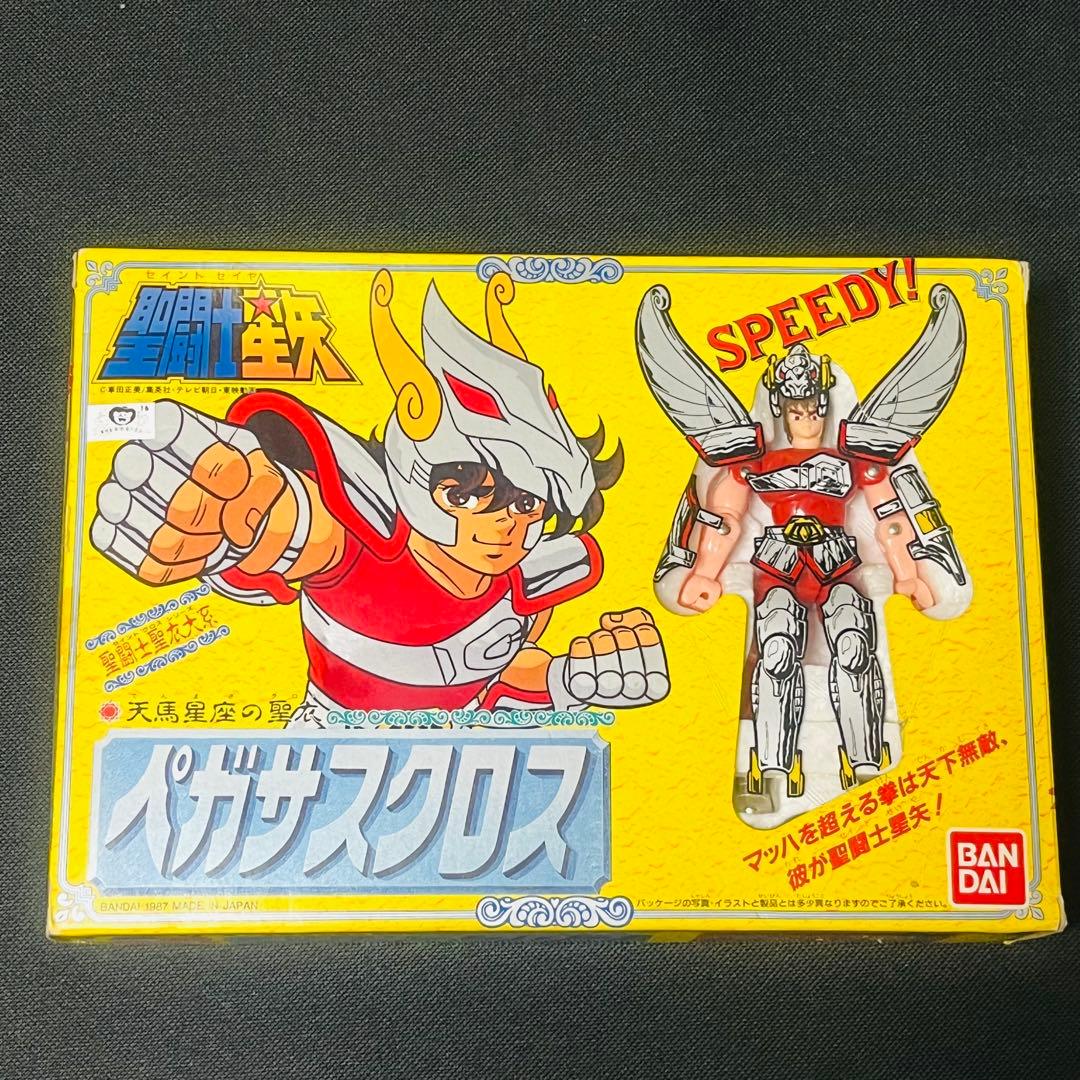 聖闘士星矢　ペガサスクロス　聖衣大系 初期販売　窓付箱　一部未使用品