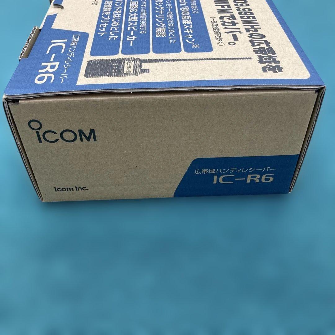 【新品未使用】ICOM IC-R6 航空無線　エアバンド受信に最適