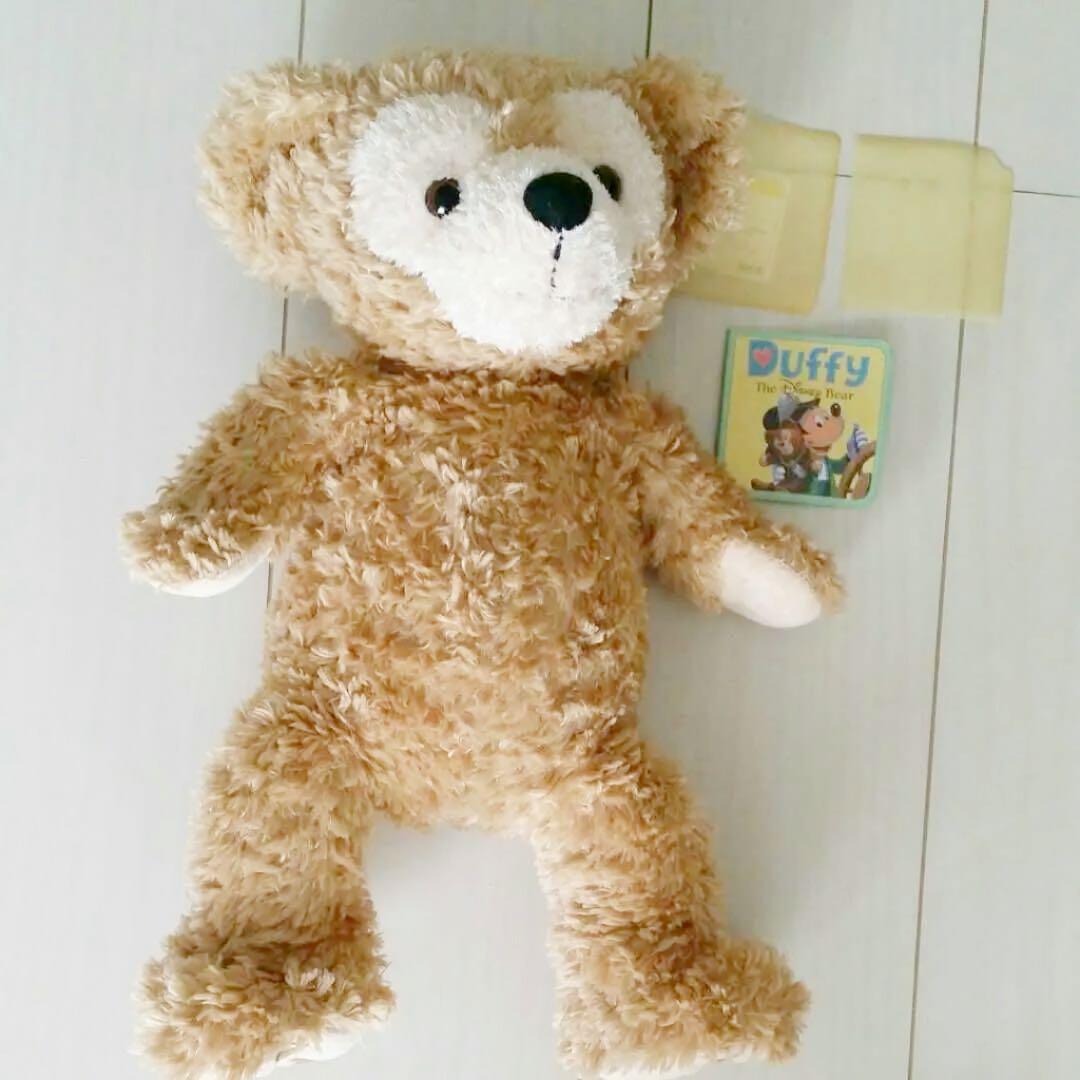 ダッフィーぬいぐるみ【希少】【お腹ビーズ入り】