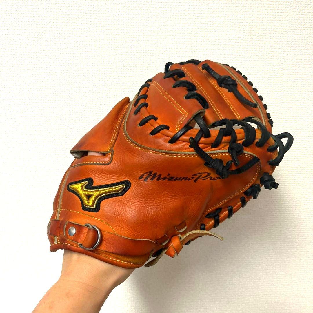 729 ミズノプロ 型抜群 即戦力 軟式 キャッチャーミット