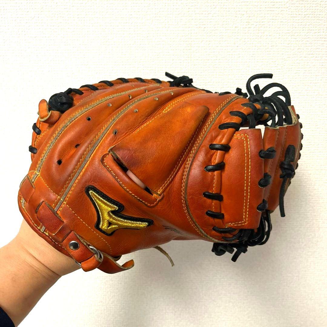 729 ミズノプロ 型抜群 即戦力 軟式 キャッチャーミット