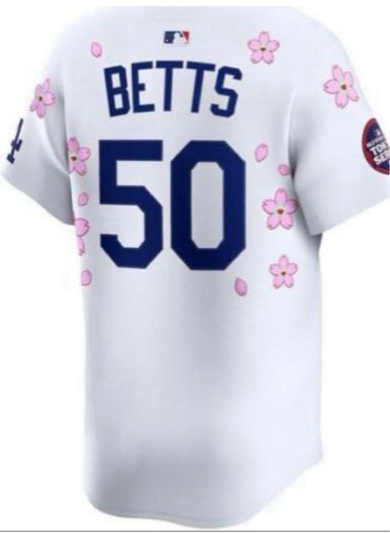 ドジャース　村上隆　ベッツ　ユニフォーム