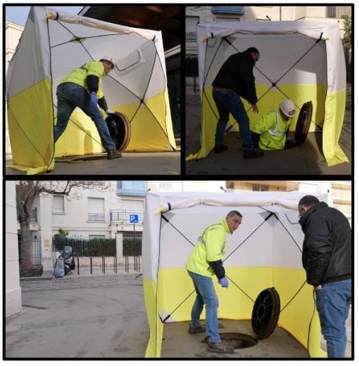 JAX3 | ポップアップ作業用テント(190×190×215cm)