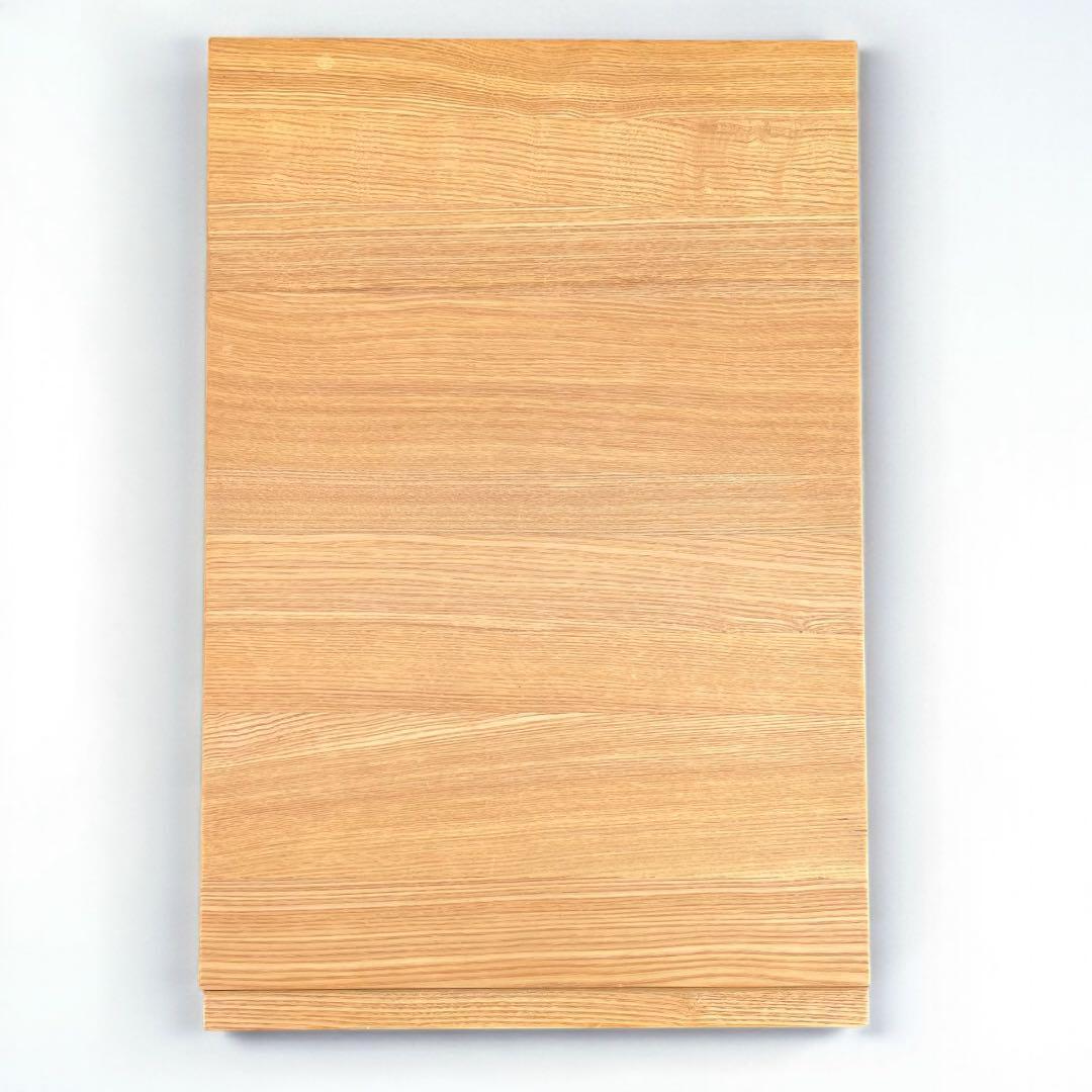 天然木 無垢材 デスクキャビネット オーク材 キャスター付き