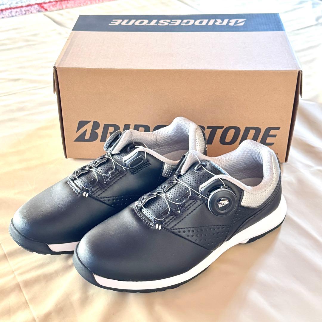 美品★ブリヂストン ゼロスパイク バイダーライト レディス ゴルフシューズ 23