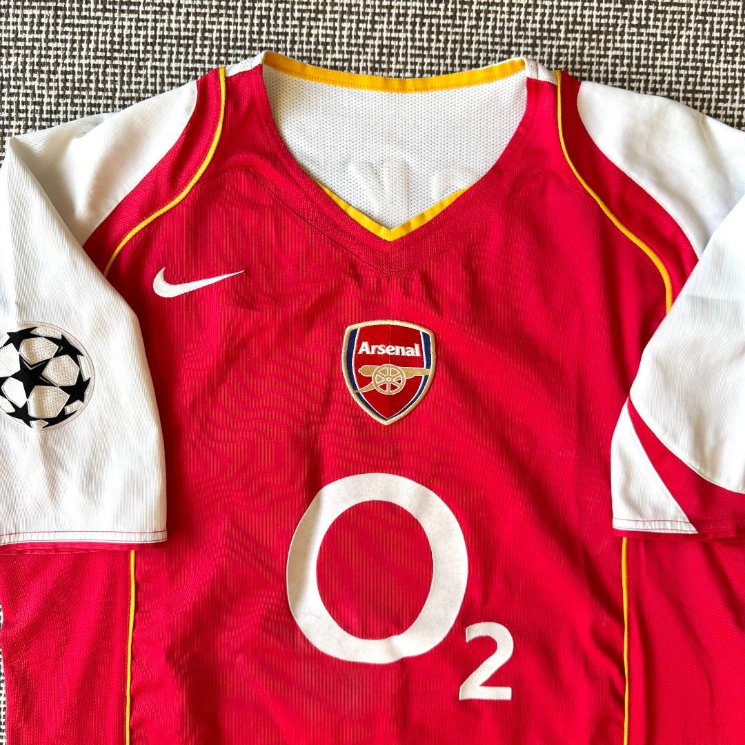 【CL仕様・パッチ付き】デニス・ベルカンプ ＃１０ アーセナル ０４／０５（H）