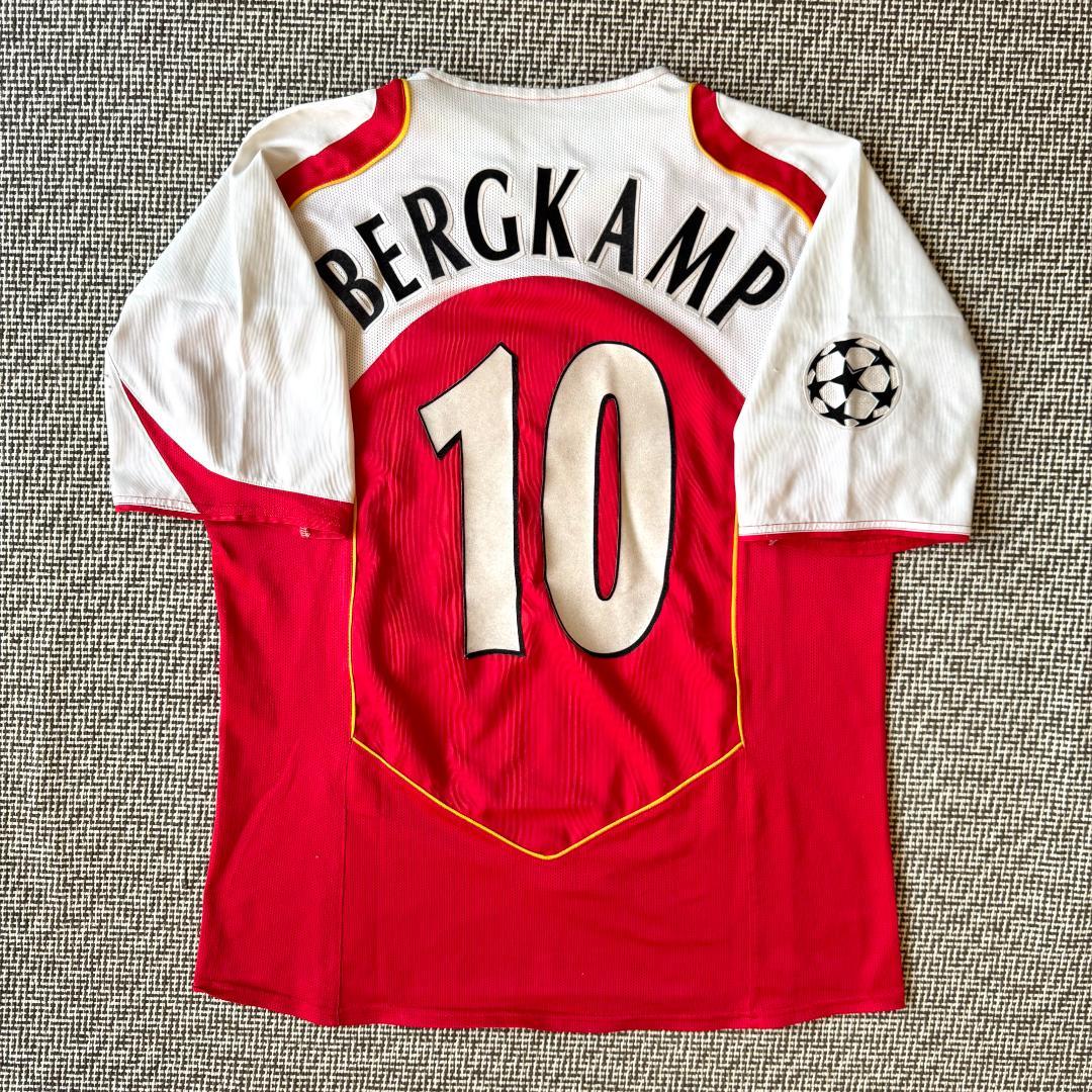 【CL仕様・パッチ付き】デニス・ベルカンプ ＃１０ アーセナル ０４／０５（H）