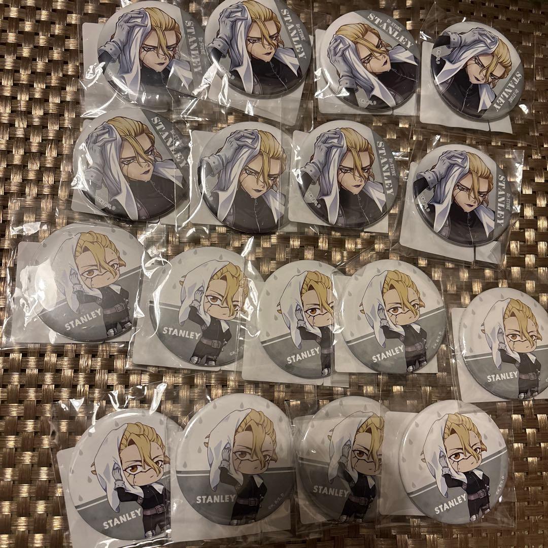 Dr.STONE レイニーデイ スクラッチ DMM 缶バッジ　スタンリー