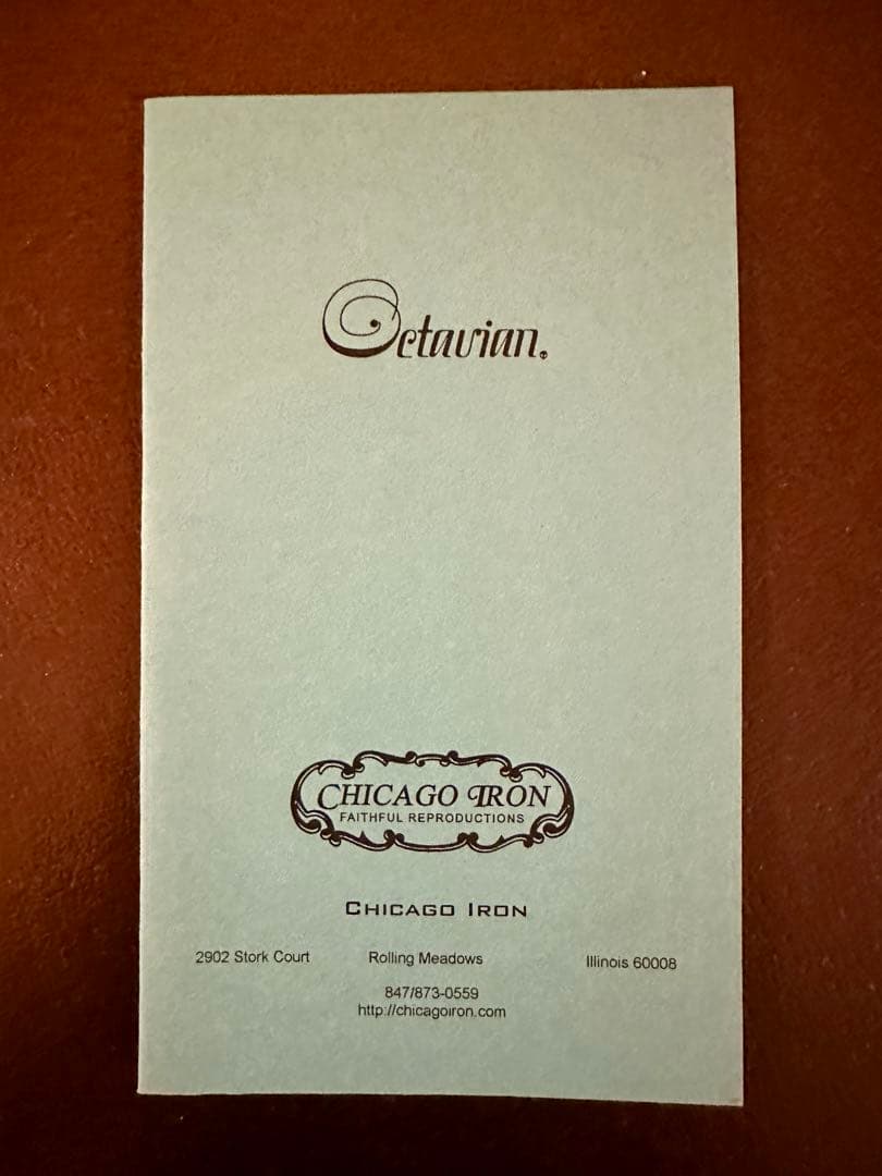 ギター CHICAGO IRON Octavian