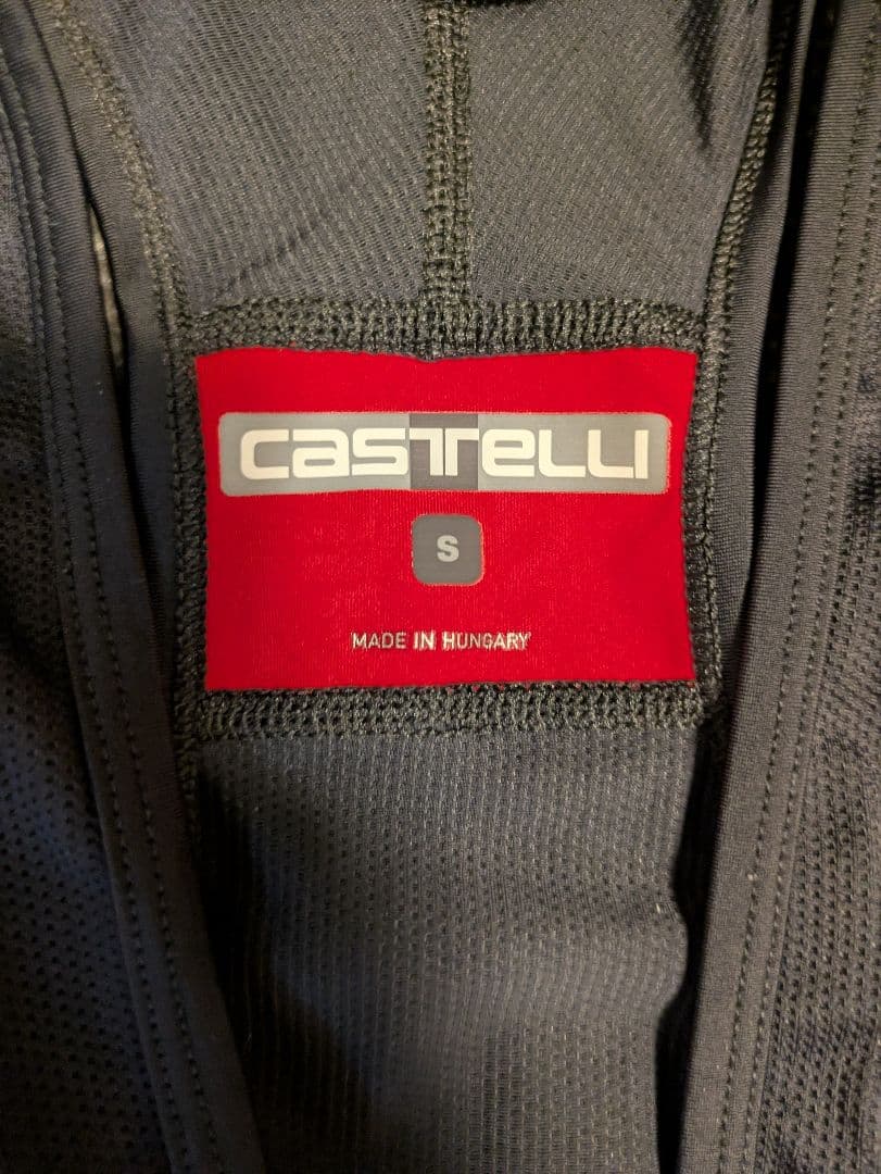 CASTELLI COMPETIZIONE BIBSHORT黒Sサイズ