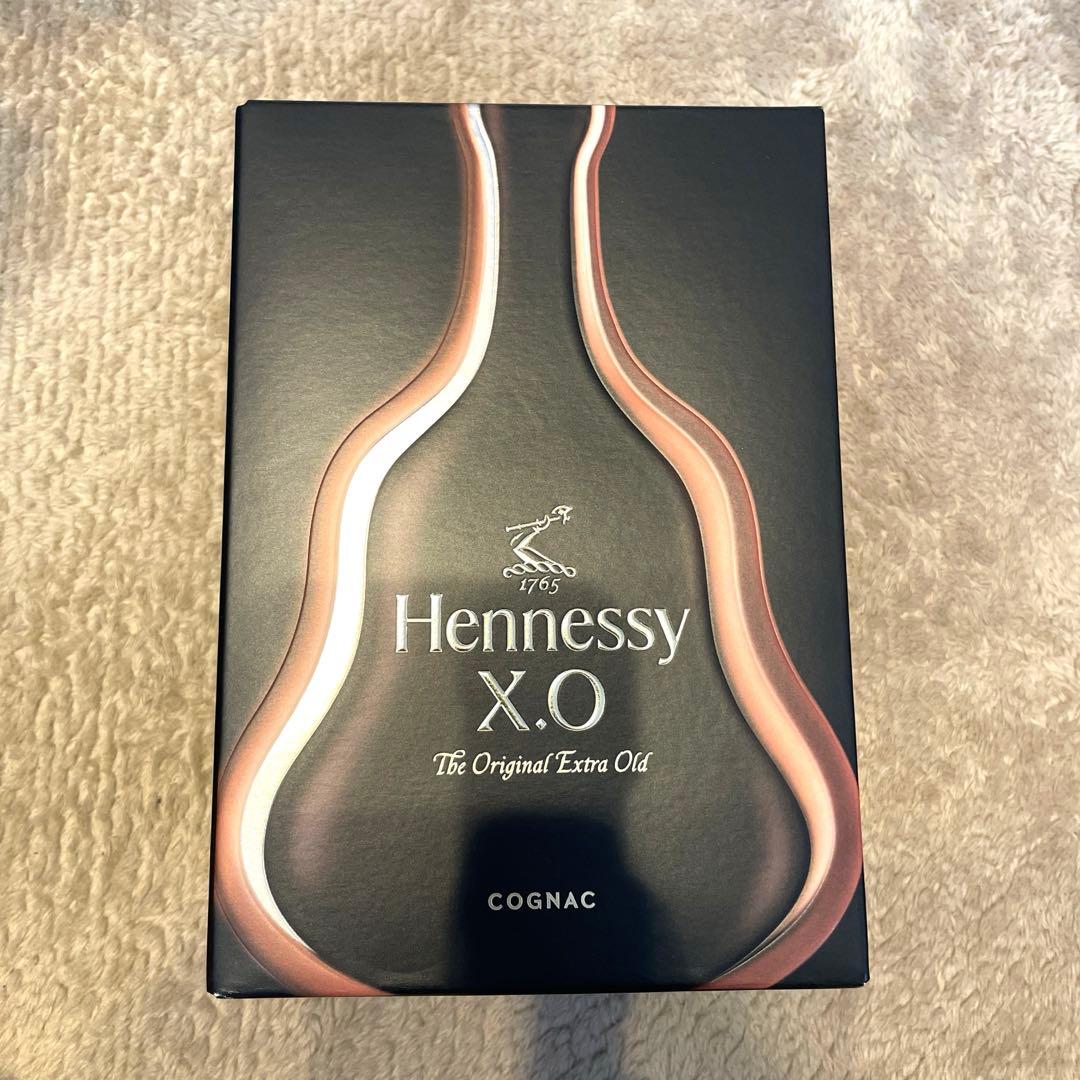 箱入り Hennessy X.O コニャック　ミニボトル
