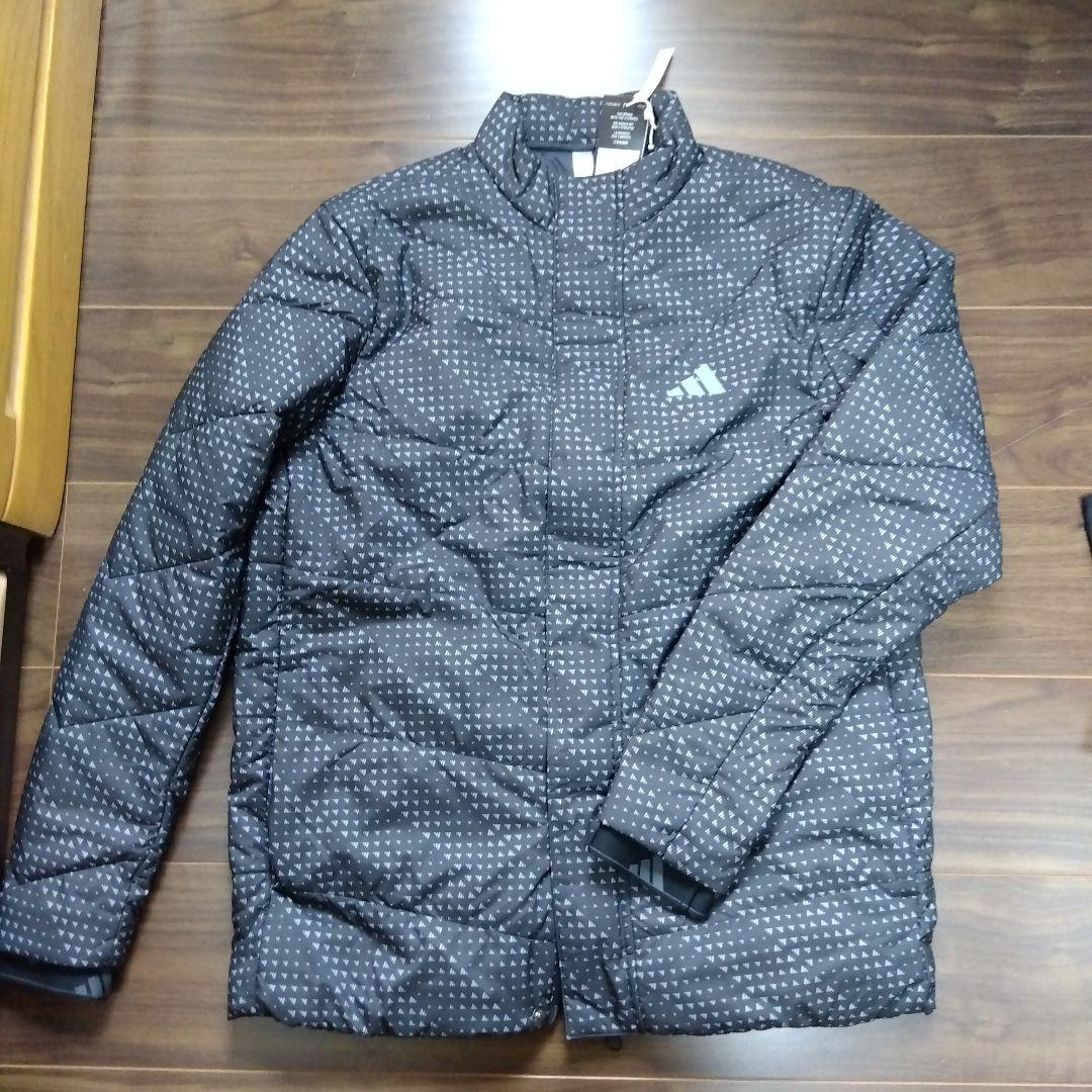 アディダスゴルフ BOSグラフィック 保温 中わたジャケット