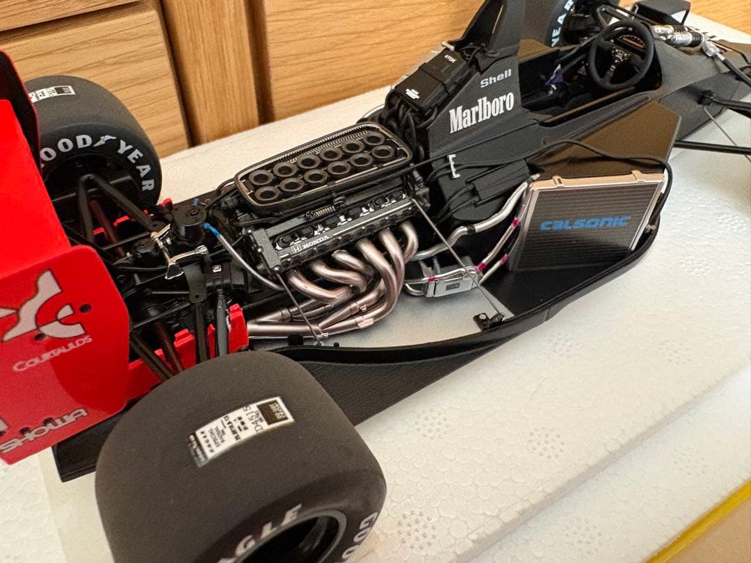 AUTOart1/18マクラーレンMP4/6マルボロデカールカスタム