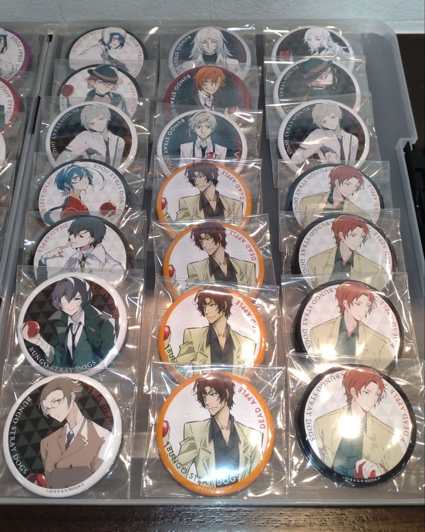 【文豪ストレイドッグス　映画　入場特典　缶バッジ コンプセット＋α】