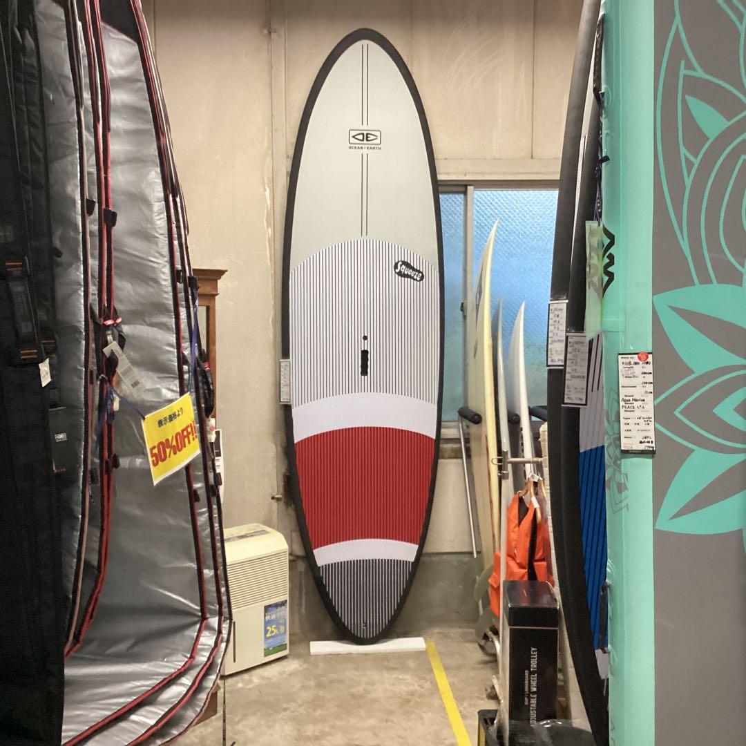 新品最高に乗り安いと大人気のO&E SUPスクイーズ9’6波にも乗れる