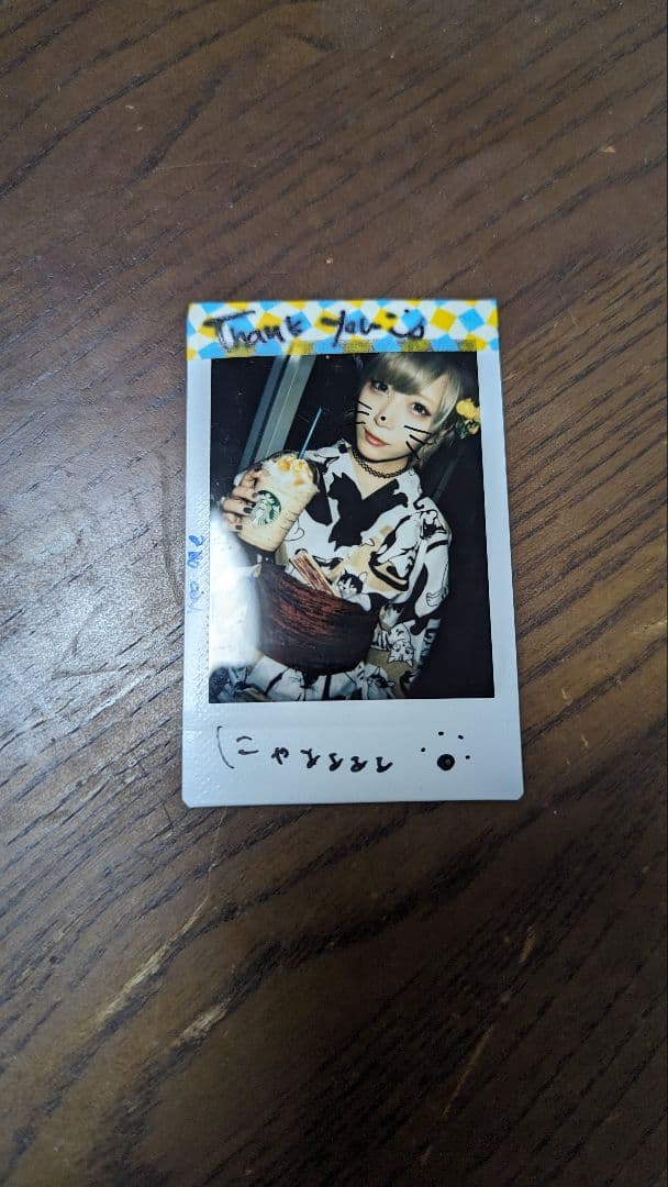 ReoNa　デビュー前　チェキ　浴衣　直筆メッセージ入り