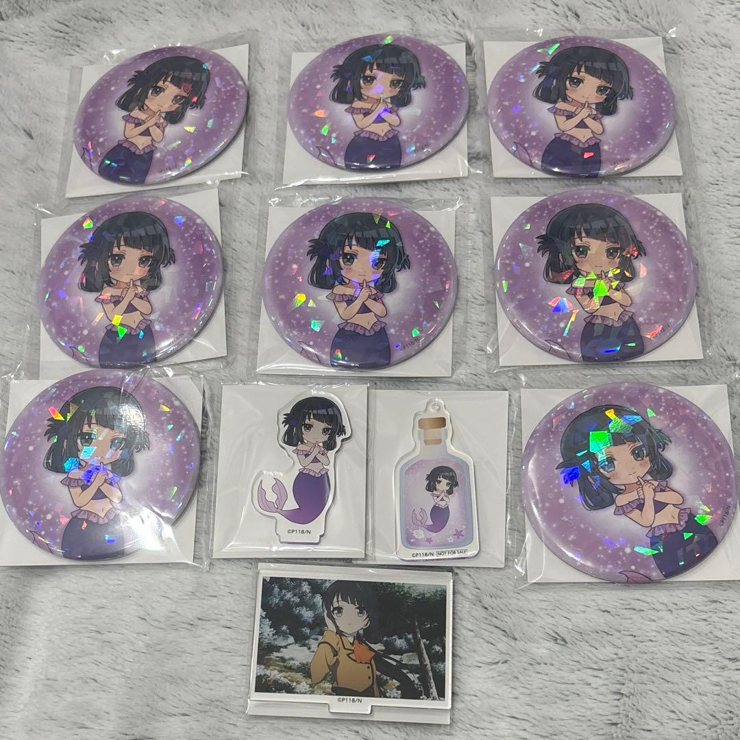 凪のあすから みうな 缶バッジ8点 おまけ付