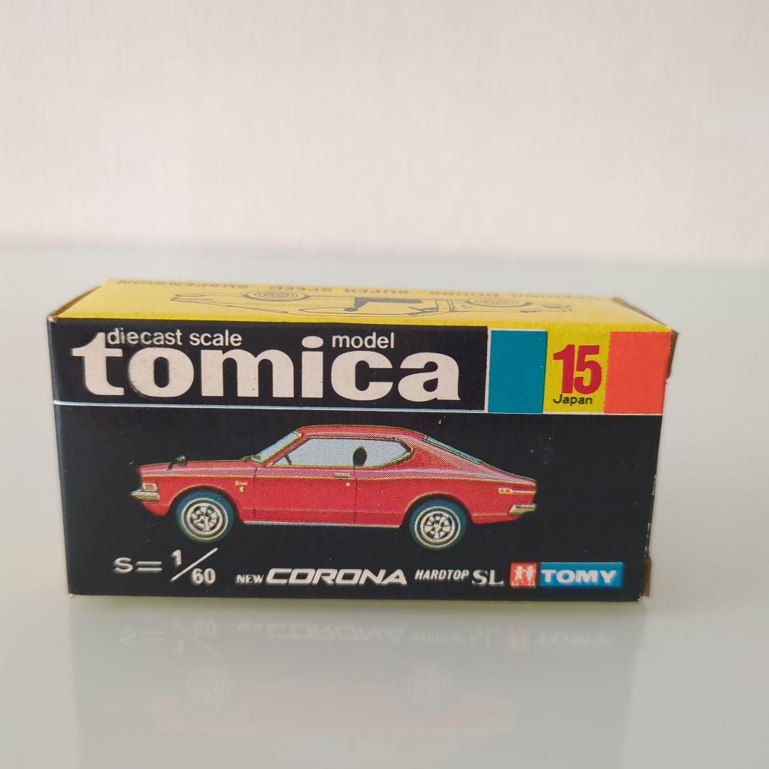 【美品】黒箱 トミカ ニューコロナ ハードトップ SL 色指定箱