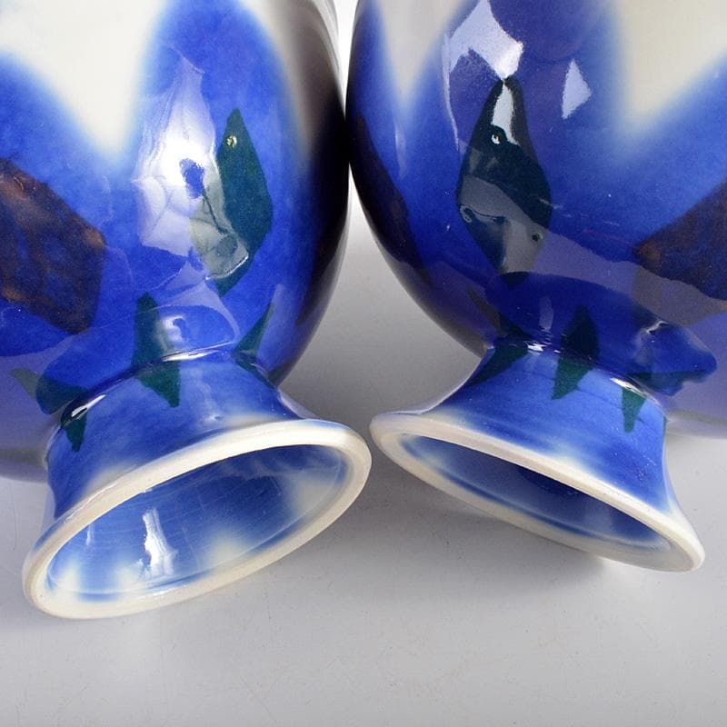 和食器　仁一作　高台小鉢揃　5客　共箱　V　6209C