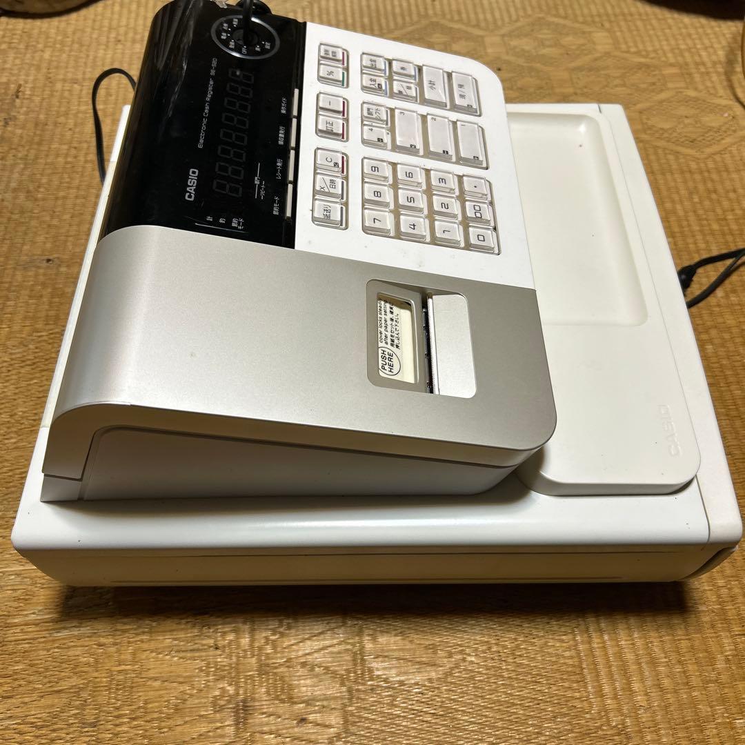 CASIO 電子レジスター SE-S20 カシオ　鍵付き
