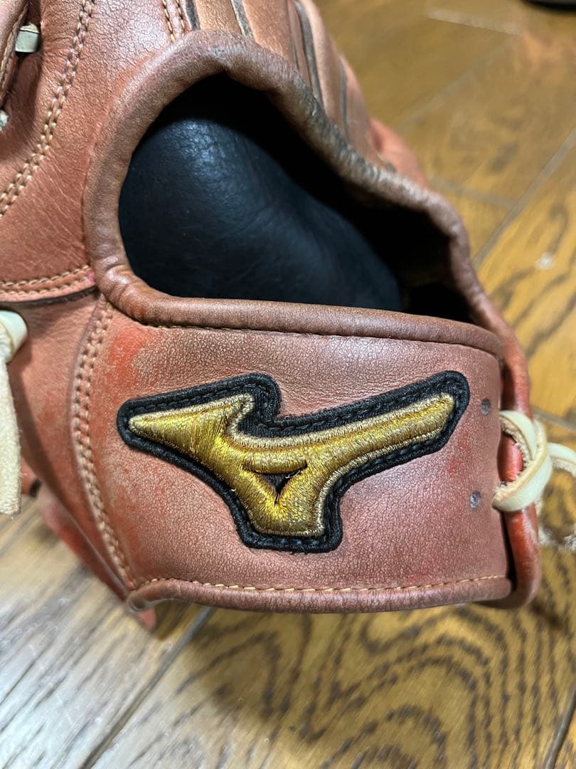 【紐全交換済】ミズノプロ軟式一般外野手用