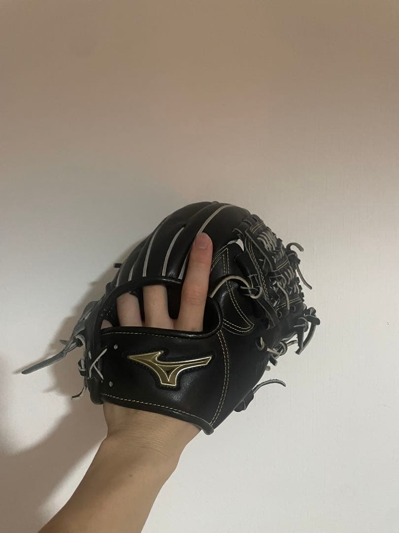 グローバルエリートMIZUNO 硬式グローブ 黒