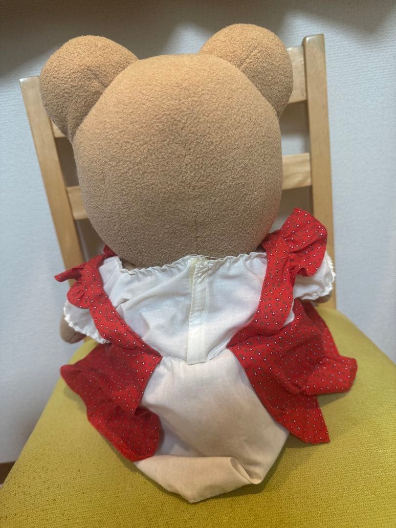 【値下げ⭐︎】シルバニアファミリー♡クマの女の子ぬいぐるみLサイズ♡