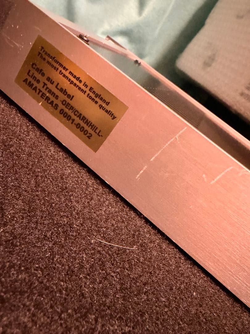 AMATERAS アマテラス ステレオトランス 1U ラック